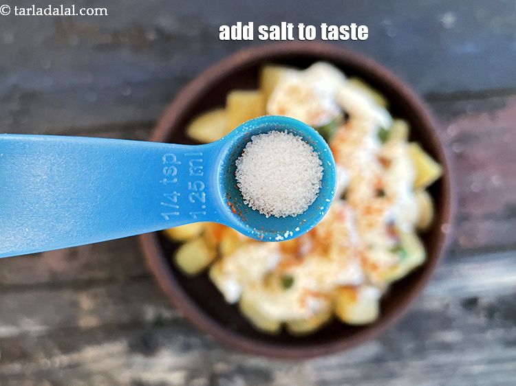 Step 34 – Add salt. We used 1/8th tsp salt.