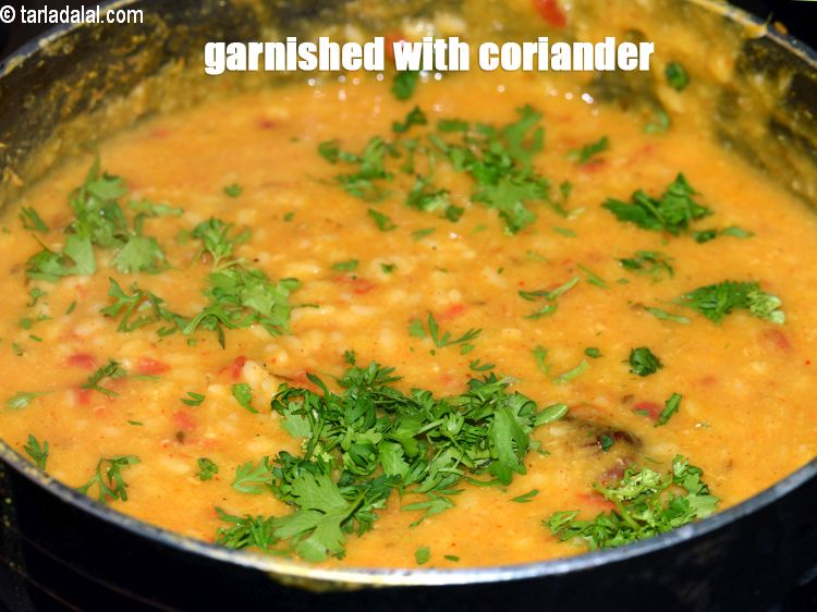 Step 34 – Garnished with coriander.