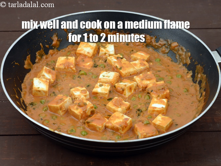 Step 36 – Mix well and cook on a medium flame for 1 to 2 minutes, while stirring …