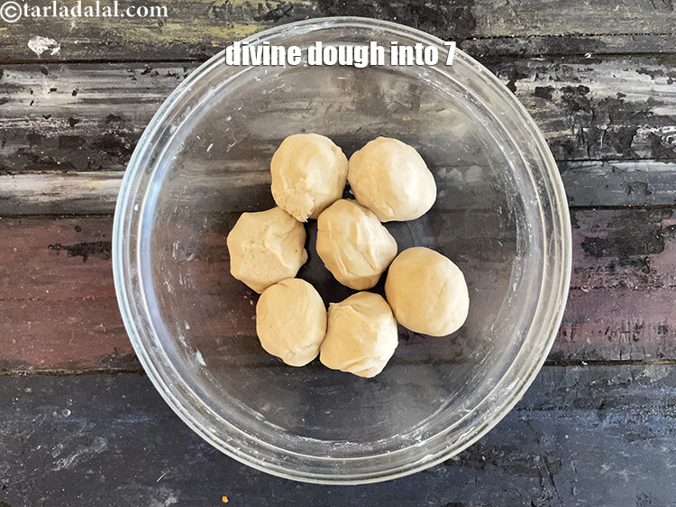 Step 32 – To make <strong>mixed vegetable paratha &nbsp;| veg paratha | Indian veg paratha |&nbsp;</strong>divide the stuffing …