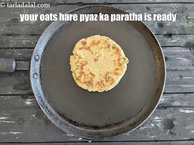 Step 36 – <meta charset="UTF-8" />Flip and cook till golden brown.&nbsp;Your paratha is ready.&nbsp;<br /> &nbsp;