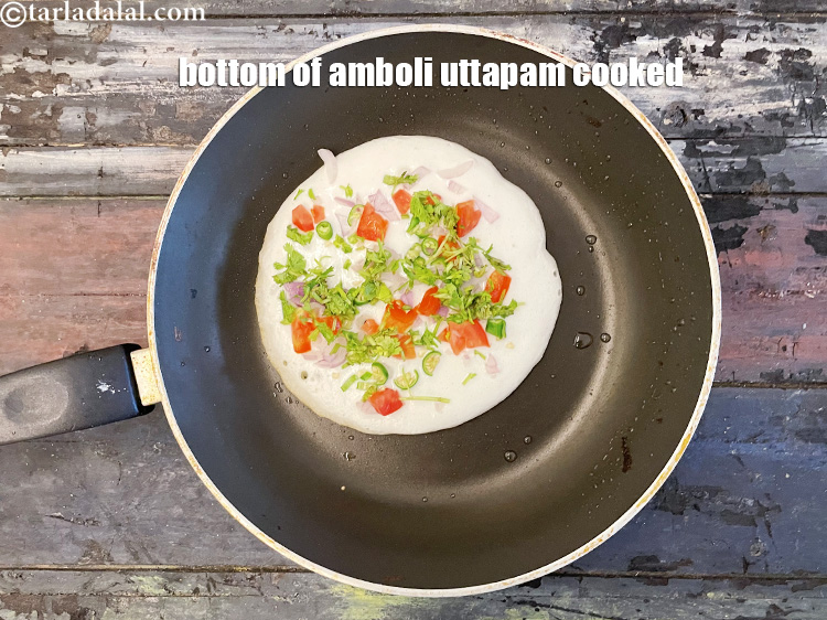 Step 47 – This is how the uttpapam looks.