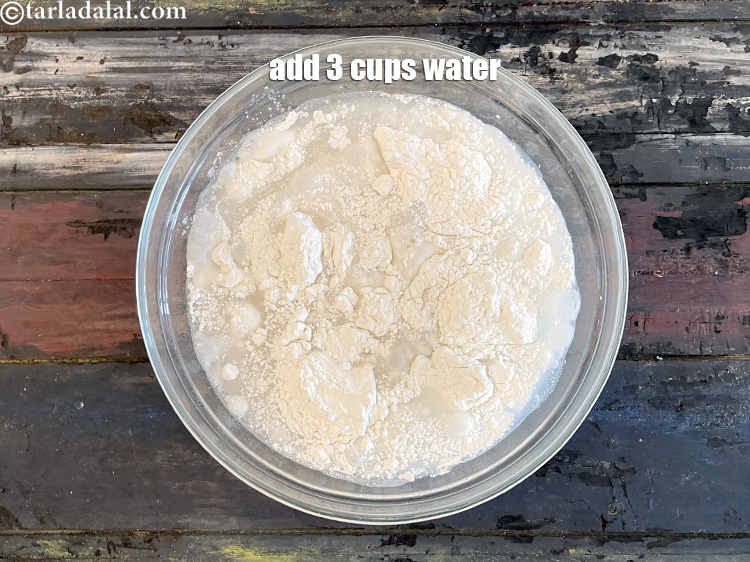 Step 41 – Add 3 cups of water.