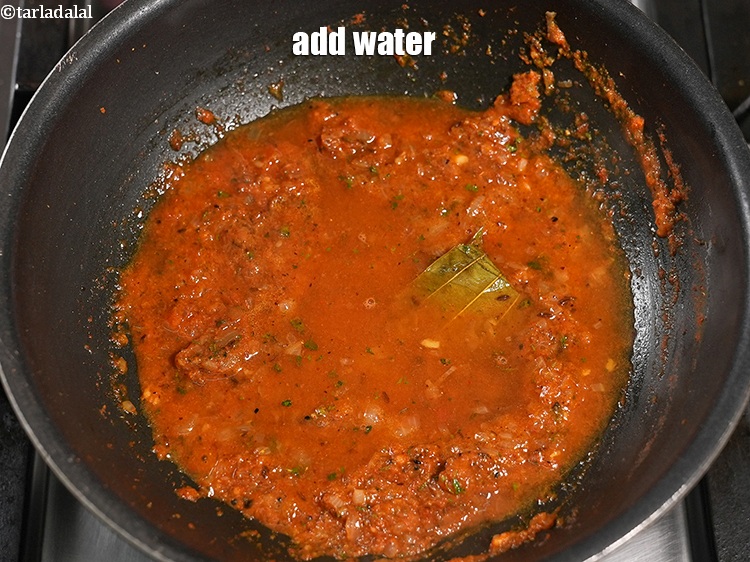 Step 36 – Add &frac12; cup water.