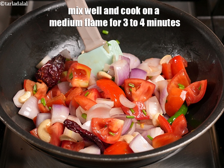 Step 36 – Mix well and cook on a medium flame for 3 to 4 minutes.&nbsp;
