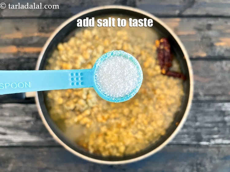 Step 35 – Add salt to taste. We added 3/4&nbsp;tsp salt.
