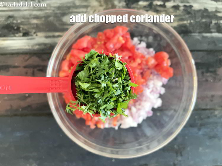 Step 38 – Add 1 tbls chopped coriander.