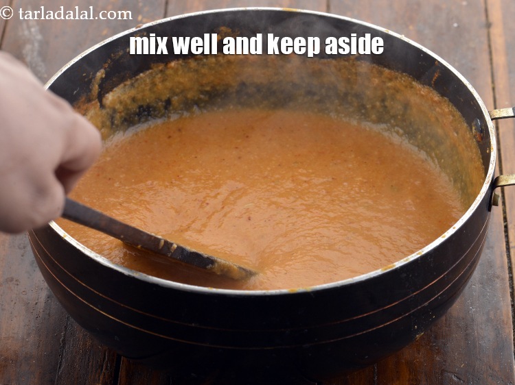 Step 33 – Mix well and keep aside.