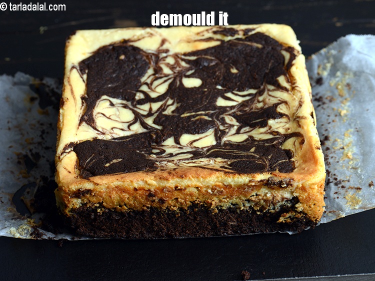 Step 36 – Once chilled, demould it.