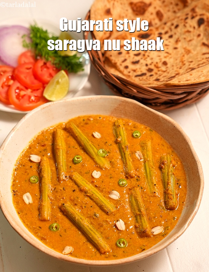 स्टेप 36 – <strong>ड्रमस्टिक वेजिटेबल करी रेसिपी&nbsp;|&nbsp;गुजराती स्टाइल सरगवा नू शाक&nbsp;|&nbsp;शेवगा भाजी&nbsp;|&nbsp;ड्रमस्टिक वेजिटेबल …