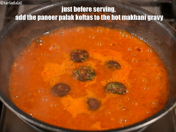 Step 41 – Just before serving add the koftas to the gravy, if overcooked the koftas will melt …