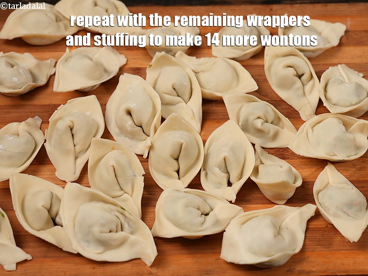 स्टेप 36 – शेष रैपर और भराई के साथ यही प्रक्रिया दोहराकर 14 …