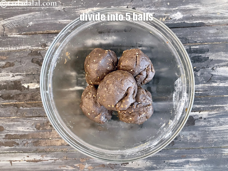 Step 44 – Divide into 5 balls.