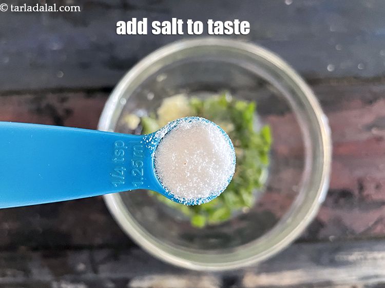 Step 36 – Add salt to taste. We added 1/4 tsp salt.