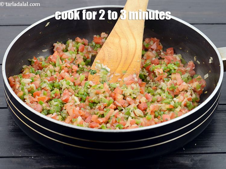 Step 37 – Cook on medium flame for 2 to 3 minutes.