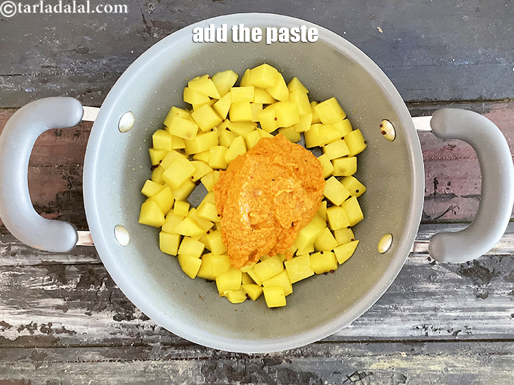 Step 36 – Add the prepared paste.