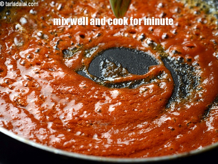Step 36 – Mix well and cook for minute.