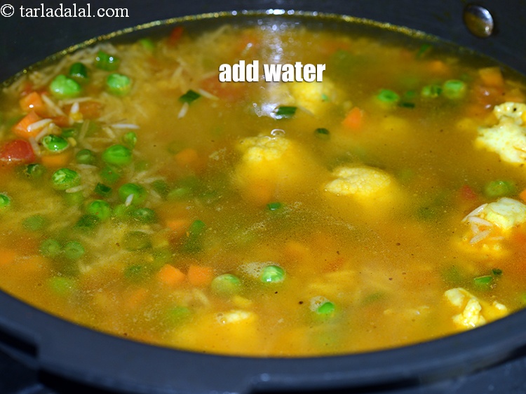 Step 38 – Add 3 cups of water.