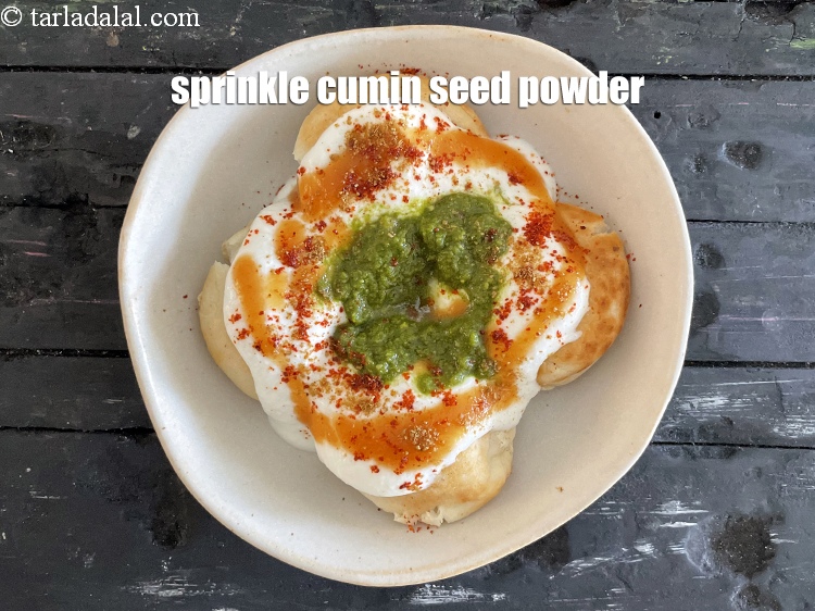 Step 37 – Sprinkle&nbsp;cumin seeds powder.