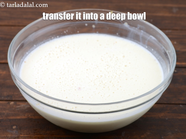 Step 37 – Transfer it into a deep bowl.