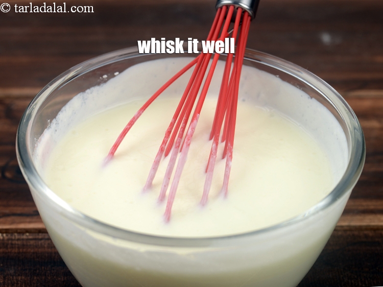 Step 40 – Whisk it well and keep aside.