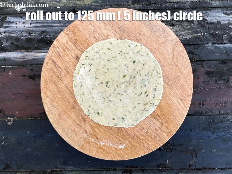 Step 48 – <meta charset="UTF-8" /> Roll out a portion of the dough into a 125 mm. (5&rdquo;) …