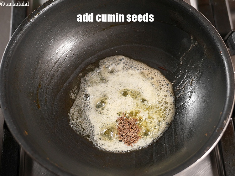 Step 39 – Add &frac12; tsp <a href="https://www.tarladalal.com/glossary-cumin-seeds-jeera-zeera-381i">cumin seeds (jeera)</a>.&nbsp;