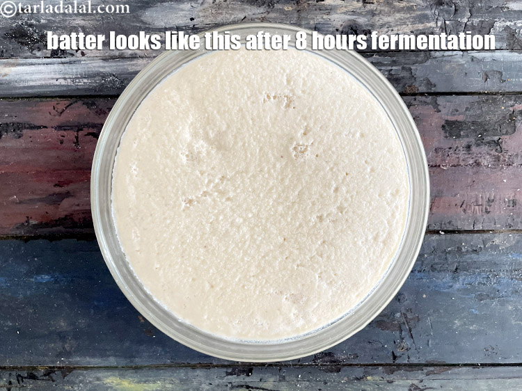 Step 17 – This is what the batter looks like after 8&nbsp;hours.