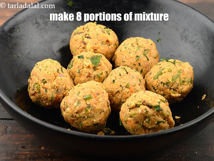 Step 38 – Make 8 equal portions of the mixture.