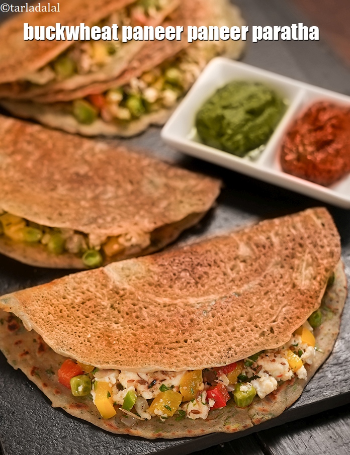 Step 40 – Serve&nbsp;<strong>buckwheat vegetable wrap</strong>&nbsp;hot.