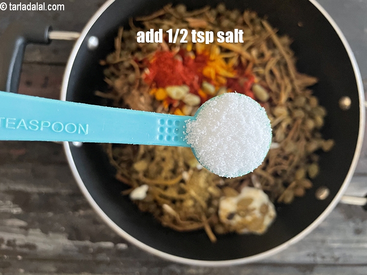 Step 42 – Add salt to taste. We added 1/2&nbsp;tsp salt.
