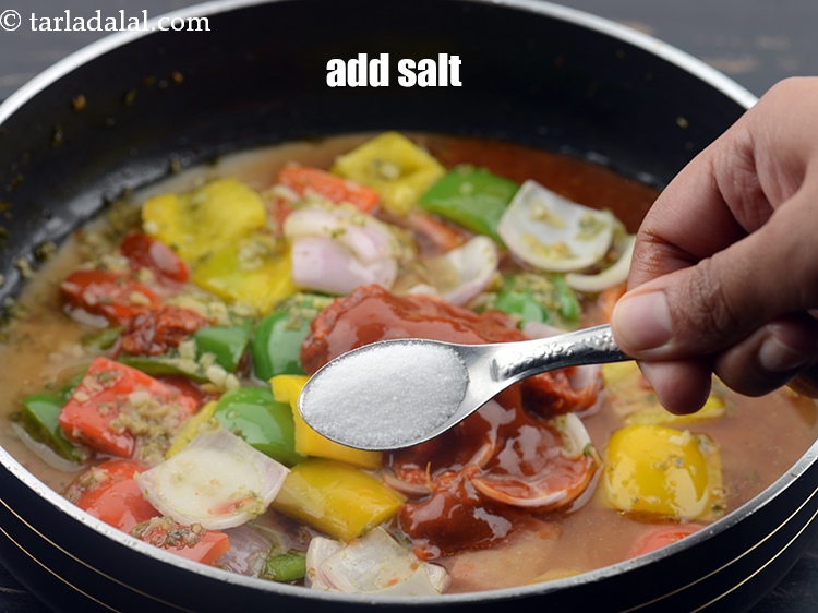 Step 39 – Add Salt to taste.