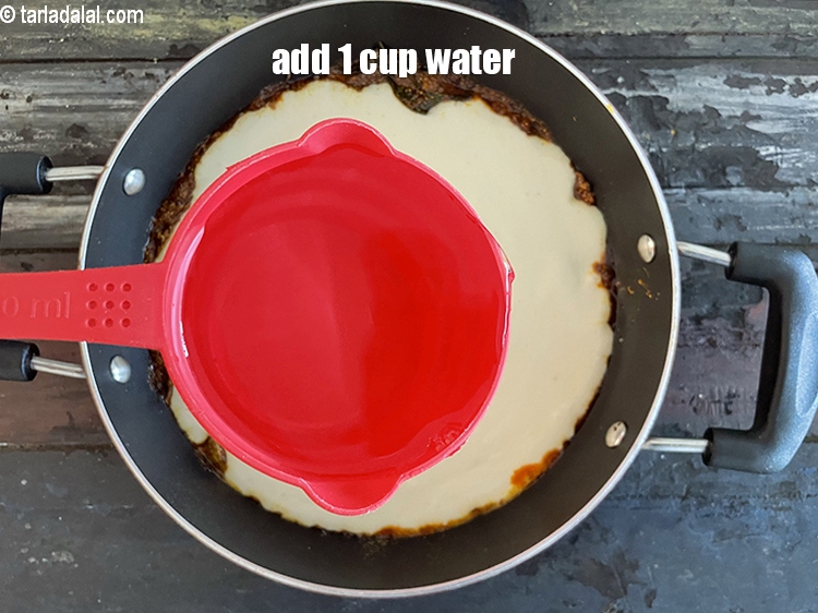 Step 41 – Add&nbsp;1 cup of water.