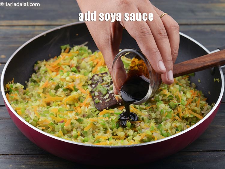 Step 42 – Add 4 tsp <a href="https://www.tarladalal.com/glossary-soy-sauce-soya-sauce-864i">soya sauce</a>.