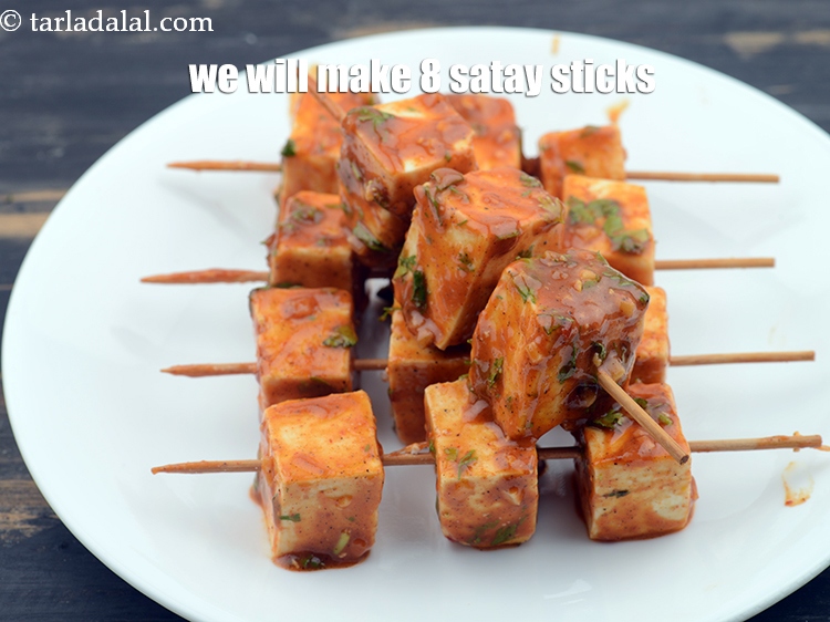 Step 41 – We will make 8 satay sticks.&nbsp;