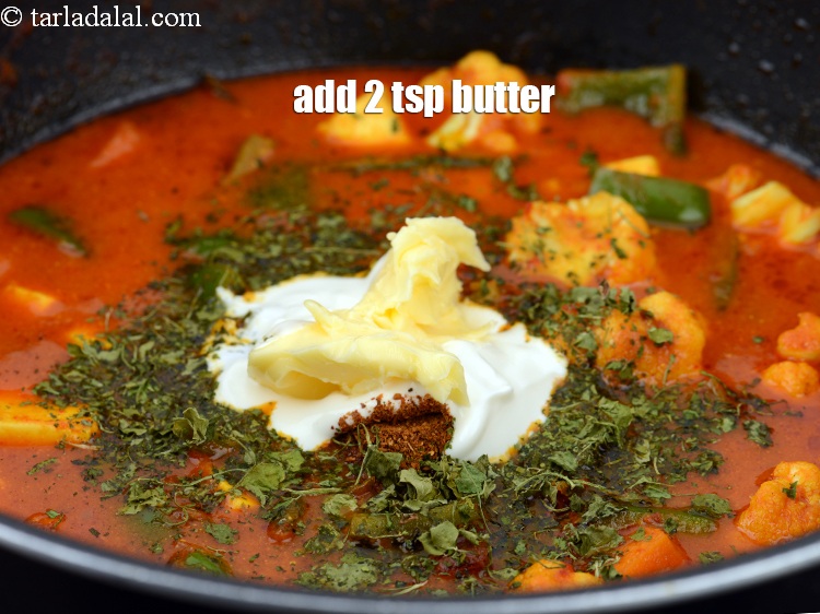 Step 42 – Add 2 tsp butter.