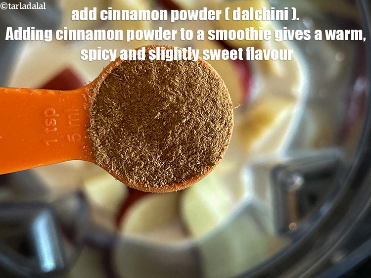 Step 7 – <meta charset="UTF-8" />Add&nbsp;1 tsp&nbsp;<a href="glossary-cinnamon-powder-dalchini-powder-850i">cinnamon (dalchini) powder</a>.&nbsp;Adding cinnamon powder to a milkshake can give it …