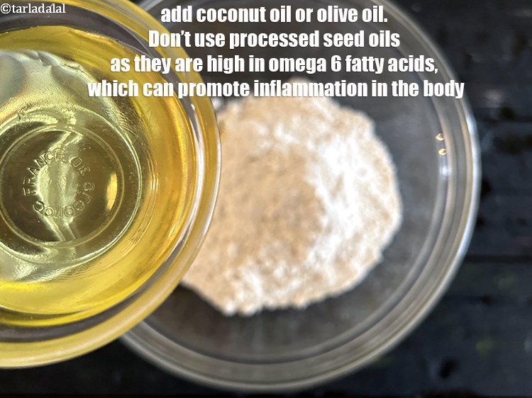 Step 14 – Add 2 tsp coconut oil or olive oil. Don't use processed seeds oils as they …