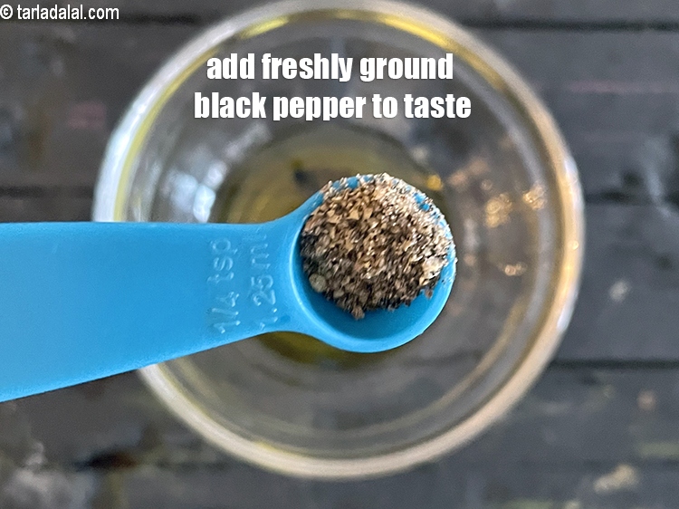 Step 9 – Add&nbsp;<meta charset="UTF-8" />1/8th&nbsp;tsp&nbsp;<a href="glossary-freshly-ground-black-pepper-kalimirch-powder-kali-mirch-ka-powder-567i">freshly ground black pepper (kalimirch)</a>.