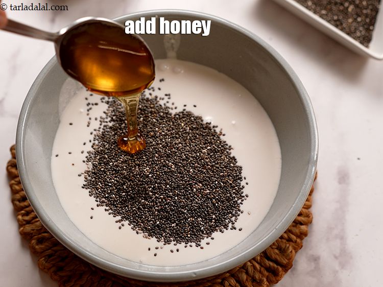 Step 5 – Add 1 tbsp <a href="https://www.tarladalal.com/glossary-honey-467i">honey</a>.