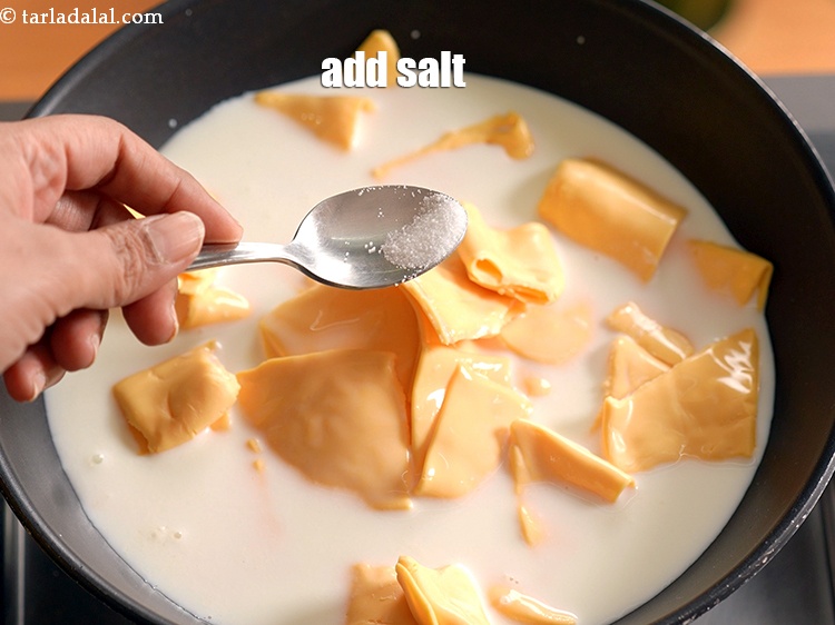 Step 21 – Add 2&nbsp;pinches&nbsp;<a href="https://www.tarladalal.com/glossary-salt-namak-table-salt-418i">salt</a>.&nbsp;