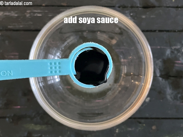 Step 6 – Add&nbsp;<meta charset="UTF-8" />1/2 tsp&nbsp;<a href="glossary-soy-sauce-soya-sauce-864i">soy sauce</a>.