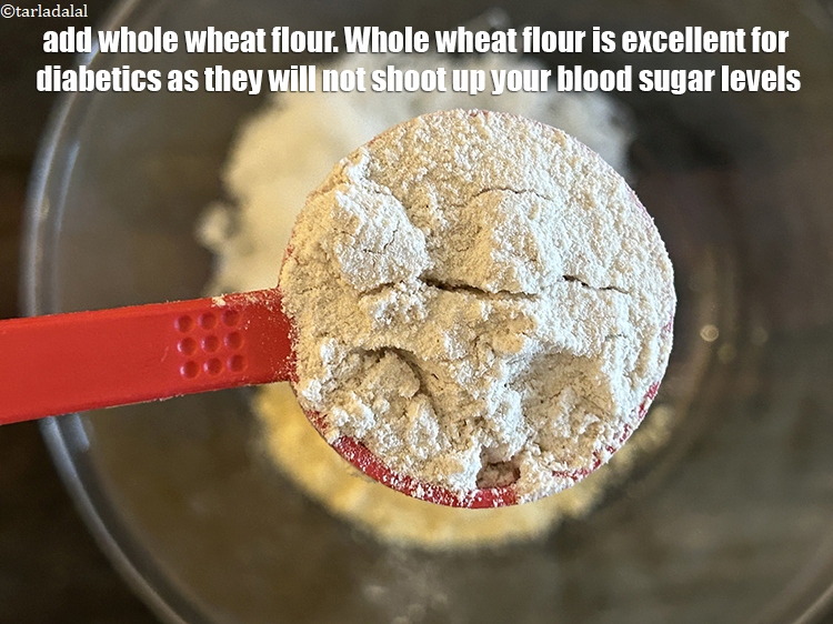 Step 16 – Add&nbsp;<meta charset="UTF-8" />3 tbsp&nbsp;<a href="glossary-whole-wheat-flour-gehun-ka-atta-gehun-ka-aata-429i">whole wheat flour (gehun ka aata)</a>.&nbsp;<a href="https://www.tarladalal.com/recipes-using-whole-wheat-flour-429">Whole wheat flour</a>&nbsp;is excellent for&nbsp;<a …