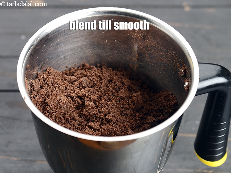 Step 5 – Blend it till smooth powder.