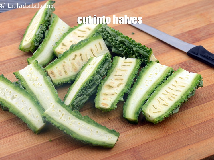 Step 5 – Now cut it into halves.