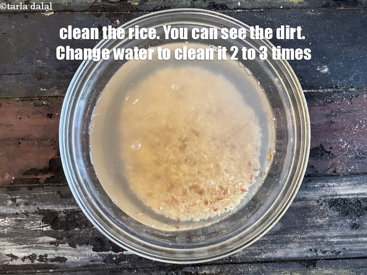 Step 5 – Clean the rice. You can see the dirt and this will require to change the …