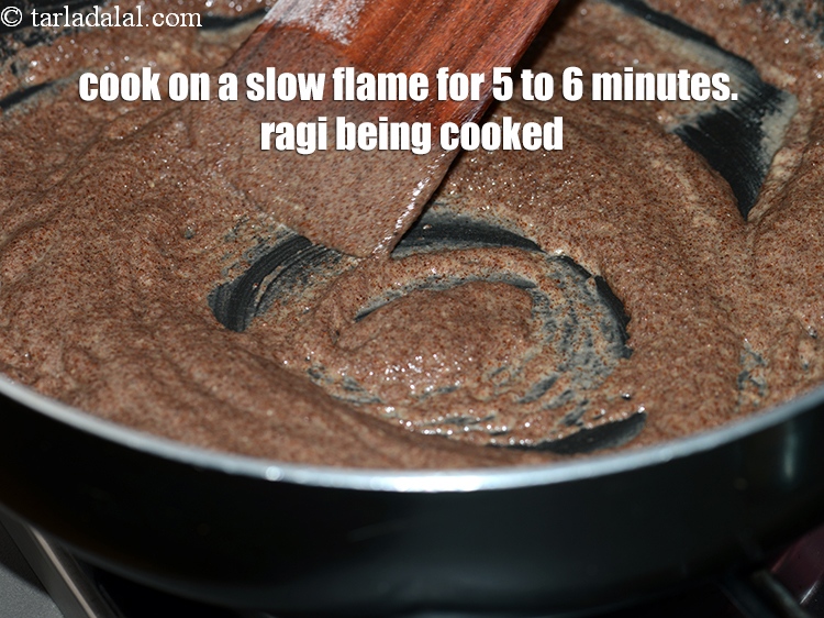 Step 6 – Cook on a slow flame for 5 to 6 minutes or till it turns golden …