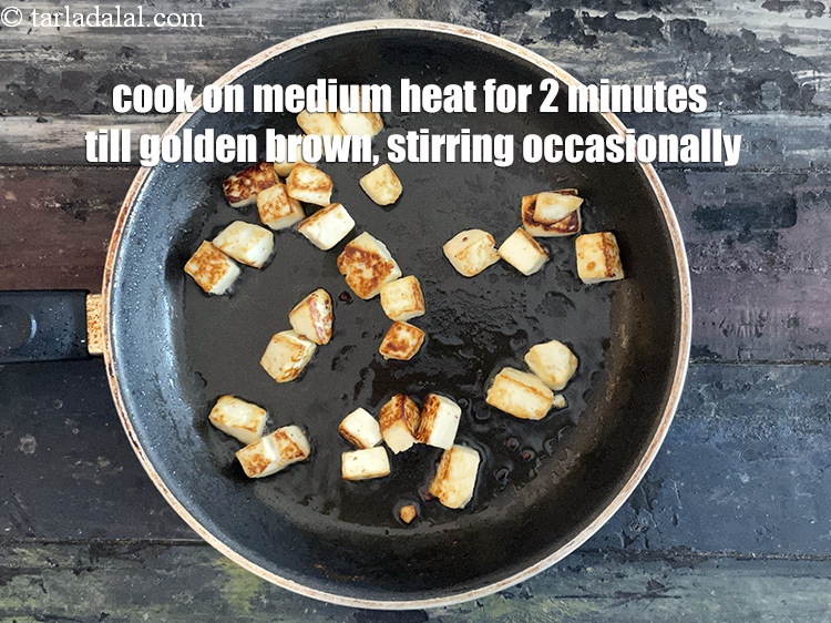 Step 15 – Cook on a medium flame for 2 minutes till golden brown in colour, while tossing …