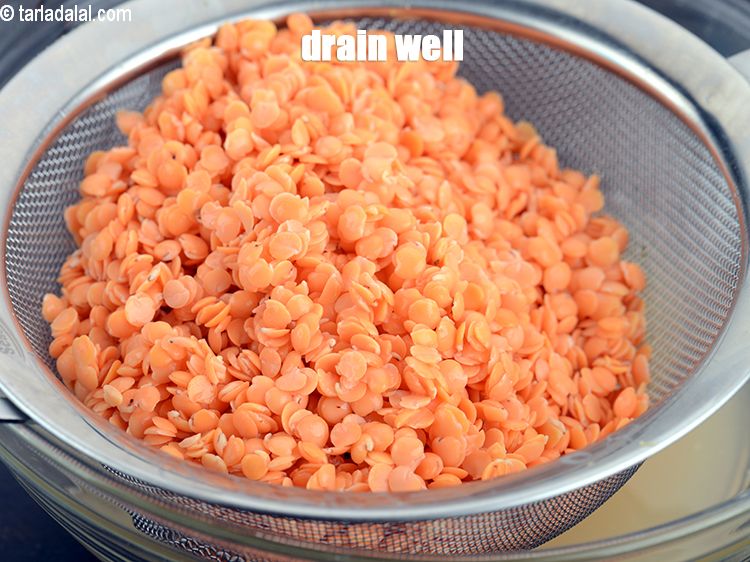 Step 5 – Drain well and keep aside.