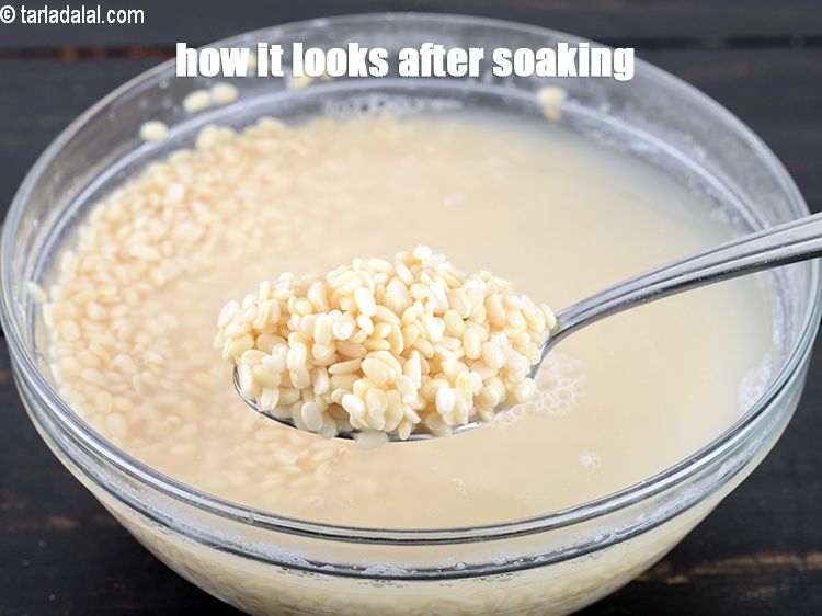 Step 5 – This is how it looks after soaking.